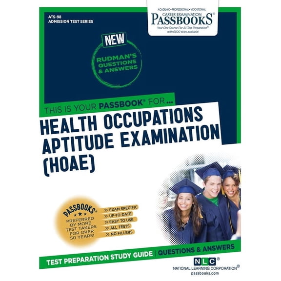 Pre-Owned Admission Test Health Occupations Aptitude Examination (Hoae) (Ats-98): Passbooks Study Guide Volume 98, (Paperback)