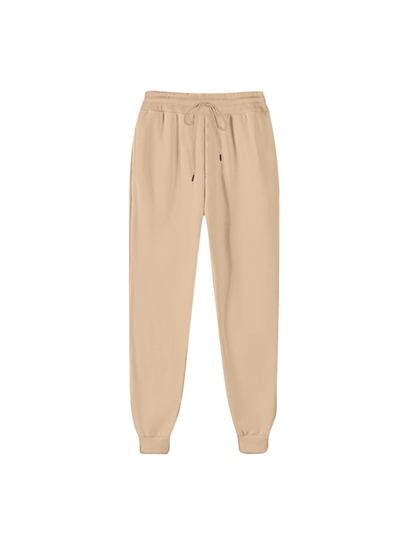 Admvng Baggy Sweatpants for Women Casual Trousers High Waist Drawstring with Multi-Pockets Long Pants, Size S-5XL