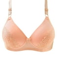 thumbnail image 1 of Admvng Bra for Women Lace Plus Size Push Up Seamless Smooth Everyday Comfy Bra, 1 of 4
