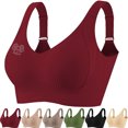 thumbnail image 1 of Admvng Bras For Women Sports Bra Push Up No Wire Womens Bra Padded Comfort with Support for Gifts M-5XL, 1 of 9