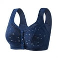thumbnail image 1 of Admvng Bras Large Size Rims-free Gathered Comfortable Breathable Underwear Daily Bra, Size S-2XL, 1 of 2