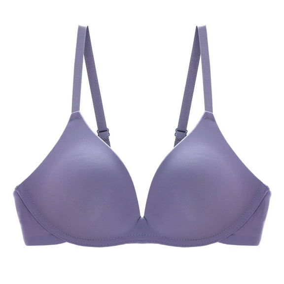 Admvng Bras for Women No Underwire Bra Soild Underwear Bra Everyday Small Cup Underwear S-XL