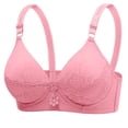 thumbnail image 1 of Admvng Bras for Women Printing Thin Style Ventilate Back Buckle Bra Without Steel Rim, Size 36-42, 1 of 2