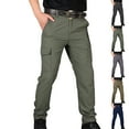 thumbnail image 1 of Admvng Cargo Pants for Men Plus Size Relaxed Fit Straight Leg Outdoor Water Resistant Hiking Trousers Mens Pants with Multiple Pockets S-4XL, 1 of 4