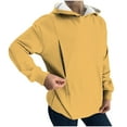 thumbnail image 1 of Admvng Hoodies for Women Fashionable Casual Long Sleeved Hooded Solid Breastfeeding Jacket Zipper Hooded Sweatshirt Top, Size S-2XL, 1 of 4