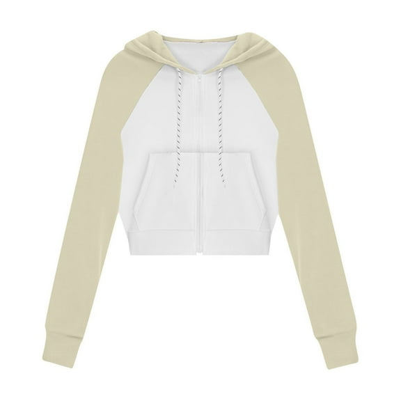 Admvng Hoodies for Women Zip Up Hoodies Sweatshirts Clothes Teen Girl Fall Casual Drawstring Jackets with Pockets Overcoat, Size S-2XL
