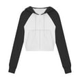thumbnail image 1 of Admvng Hoodies for Women Zip Up Hoodies Sweatshirts Clothes Teen Girl Fall Casual Drawstring Jackets with Pockets Overcoat, Size S-2XL, 1 of 2