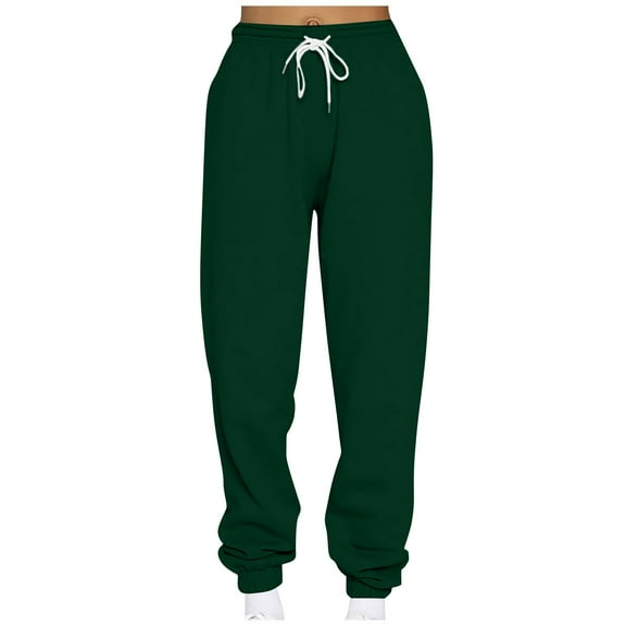 Admvng Joggers for Women Autumn and Winter Casual Loose Sports Sweatpants Ankle Trousers Gradient Fleece Pants, Size S-2XL