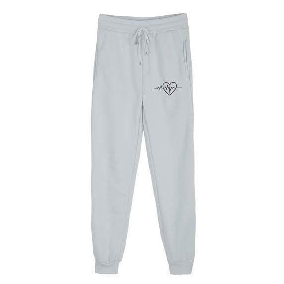 Admvng Joggers for Women Autumn and Winter Solid Color Casual Trousers and Trousers Plus Velvet Running Fitness Sports Pants, Size S-2XL