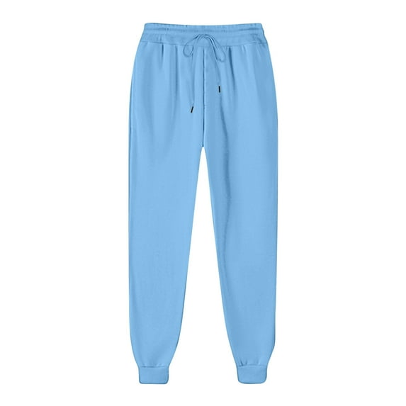 Admvng Joggers for Women Casual Trousers High Waist Drawstring with Multi-Pockets Long Pants, Size S-3XL