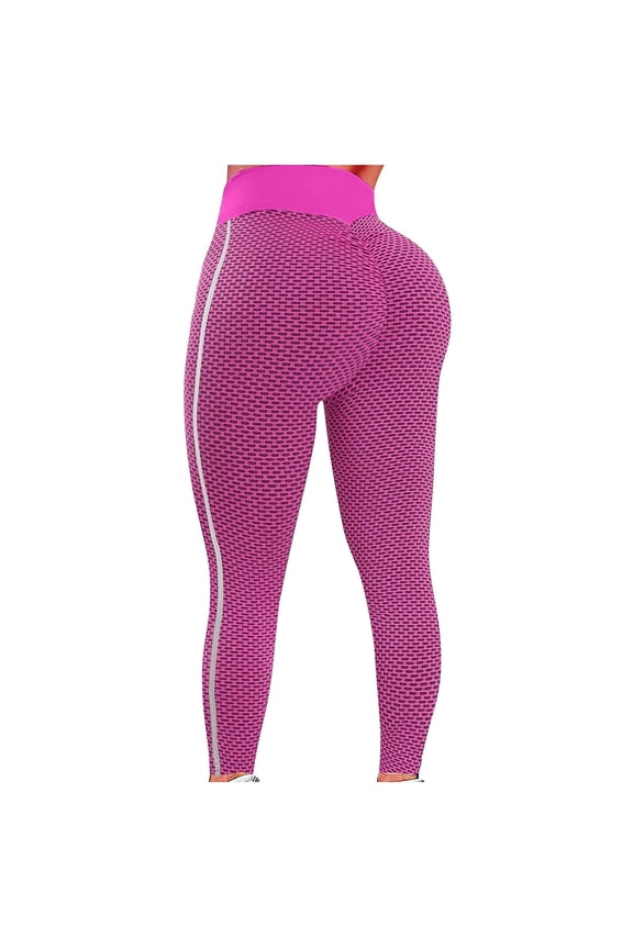 Leggings for Women Scrunch Butt Lifting Workout Leggings Textured High Waist Cellulite Yoga Pants Tights, Size S-3XL