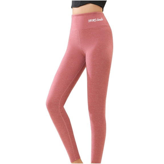 Admvng Leggings with Pockets for Women Soft Warm Fleece Lined Leggings High Waisted Yoga Athletic Pants, Size M-3XL