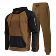 thumbnail image 1 of Admvng Men's 2 Piece Casual Outfit Set Long Sleeve Top and Long Pants Sports Comfortable Tracksuit, 1 of 4