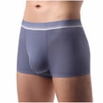 thumbnail image 1 of Admvng Men's Big & Tall Underwear Comfortable Breathable Running Exercise Home Boxer Briefs, 1 of 4