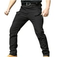 thumbnail image 1 of Admvng Men's Cargo Pants Stretch Work Pants with Multi Pockets, 1 of 4