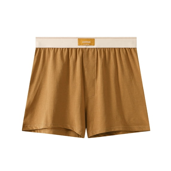 Admvng Men's Cotton Underwear Big & Tall Comfortable Breathable Boxer Briefs Home Pants Shorts