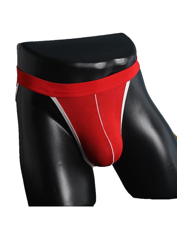 Men's Low Rise Thong Underwear Elastic Waist Stretch Brief