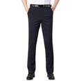 thumbnail image 1 of Admvng Mens Dress Pants Solid Casual Business Trousers, 1 of 9