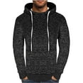 thumbnail image 1 of Admvng Mens Hoodie Fashion Sports Patchwork Color Loose Sports Warm Pocket Long-sleeved Hoodie, Size M-3XL, 1 of 5