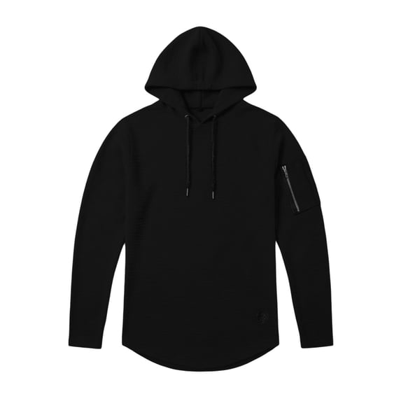 Admvng Mens Hoodie Sweatshirt Drawstring Slim Long Sleeve Solid Casual Pullover Tops