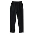 thumbnail image 1 of Admvng Mens Sweatpants Casual Solid Elastic Waist Pockets Leg Full Length Pants,Size S-3XL, 1 of 6