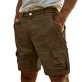 thumbnail image 1 of Admvng Mens Short Casual Loose Drawstring Breathable Athletic Summer Big And Tall Short Pant for Men With Pocket Size S-3XL, 1 of 5