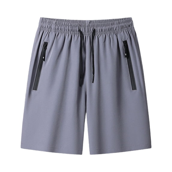 Admvng Mens Short Casual Loose Drawstring Elastic Gym Walking Summer Comfy Stretch Big and Tall Plus Short With Pocket Size XL-5XL