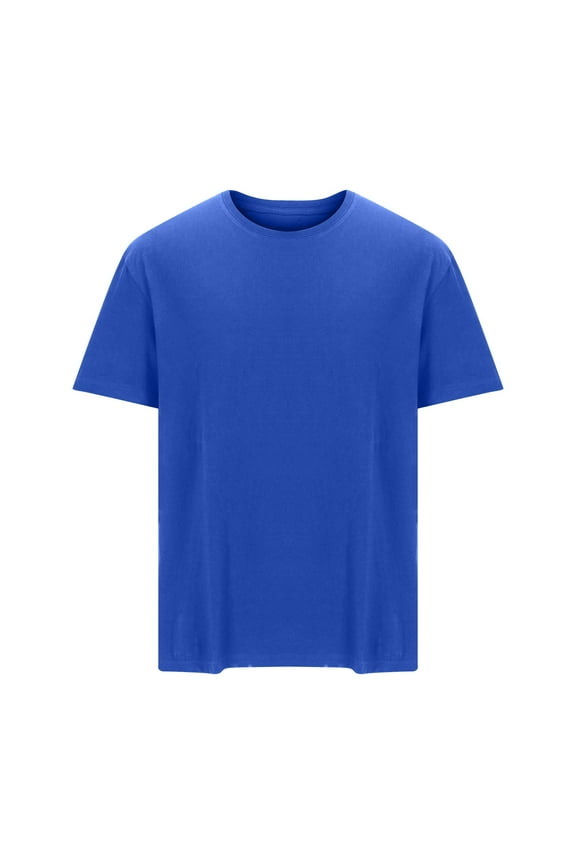 Mens Short Sleeve Dry Fit Short Sleeve T-Shirt Crewneck Lightweight Tee Shirts Workout Athletic Casual L-6XL