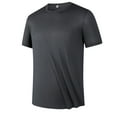 thumbnail image 1 of Admvng Mens Short Sleeve Drying Short Sleeved Sports T-shirt Fitness Shirt Running T-shirt Breathable Sportswear Short Sleeved Round Neck Top/shirt S-2XL, 1 of 7
