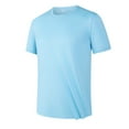 thumbnail image 1 of Admvng Mens Short Sleeve Drying Short Sleeved Sports T-shirt Fitness Shirt Running T-shirt Breathable Sportswear Short Sleeved Round Neck Top/shirt S-2XL, 1 of 7