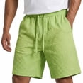 thumbnail image 1 of Admvng Mens Shorts Big & Tall Drawstring Elastic Waist Workout Shorts for Summer Casual Running, 1 of 5