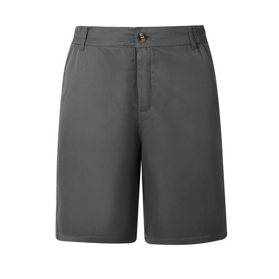 Admvng Mens Shorts Summer Casual Work Classic Business Pants with Pockets