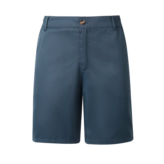 Admvng Mens Shorts Summer Casual Work Classic Business Pants with Pockets