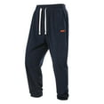 thumbnail image 1 of Admvng Mens Sweatpants Casual Solid Color Drawstring Elastic Waist Pocket Pants,Sizes S-2XL, 1 of 3