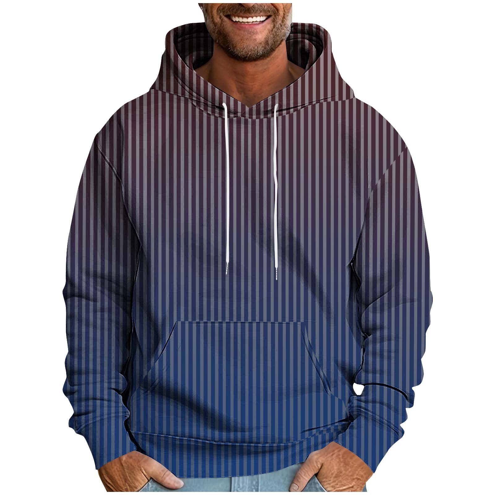Admvng Mens Sweatshirt Print Leisure Draw Rope Hooded Sweatshirt Size Admvng Mens Sweatshirt Print Leisure Draw Rope Hooded Sweatshirt Size