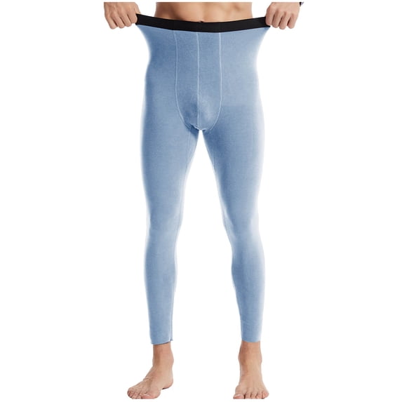 Admvng Mens Thermal Compression Pants Fleece Lined Base Layer Leggings for Cold Weather.