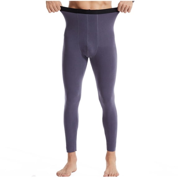 Admvng Mens Thermal Compression Pants Fleece Lined Base Layer Leggings for Cold Weather.