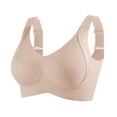 thumbnail image 1 of Admvng Plus Size Seamless Wireless Bras for Women No Underwire Full Coverage Comfy Br, 1 of 8