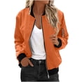 thumbnail image 1 of Admvng Rain Jacket Women Solid Color Waterproof and Windproof Lightweight Lined Jacket Jacket, Size S-2XL, 1 of 7