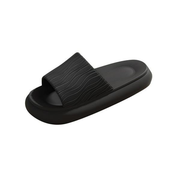 Admvng Sandals for Women 2025 Fashion Casual Summer New Thick-Soled Wave Comfortable Wear Indoor Bathroom Slippers 40-44