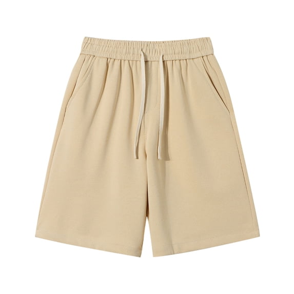 Admvng Shorts for Men Shorts Drawstring Elastic Waist Workout Athletic Exercise Shorts