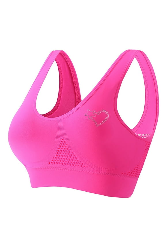 Sports Bras For Women Cozy Bra Comfort Wirefree Full Coverage Seamless Bra with Embedded Pad for Women S-5XL