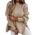 thumbnail image 1 of Admvng Sweaters for Women V Neck Long Sleeve Shirts Casual Fall Tops Lightweight Tunic Sweaters S-2XL, 1 of 7
