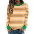 thumbnail image 1 of Admvng Sweatshirt for Women Casual Winter Halloween Hoodless Long Sleeve Round-Neck Loose Printed Sweatshirts，Size S-5XL, 1 of 5