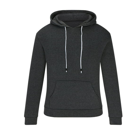 Admvng Men's Fashion Hoodies & Sweatshirts Casual Round Neck Hooded Pocket Pullover Long Sleeve Sweatshirt M-3XL