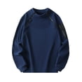 thumbnail image 1 of Admvng Sweatshirts for Men Personalized Stand Up Collar Tactical Hoodie Warm and Loose Solid Color with Velvet Knit Sweater, Size S-4XL, 1 of 7
