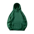 thumbnail image 1 of Admvng Sweatshirts for Men Relaxation Sport Long Sleeve Solid Color Hooded Pullover, Size S-2XL, 1 of 5