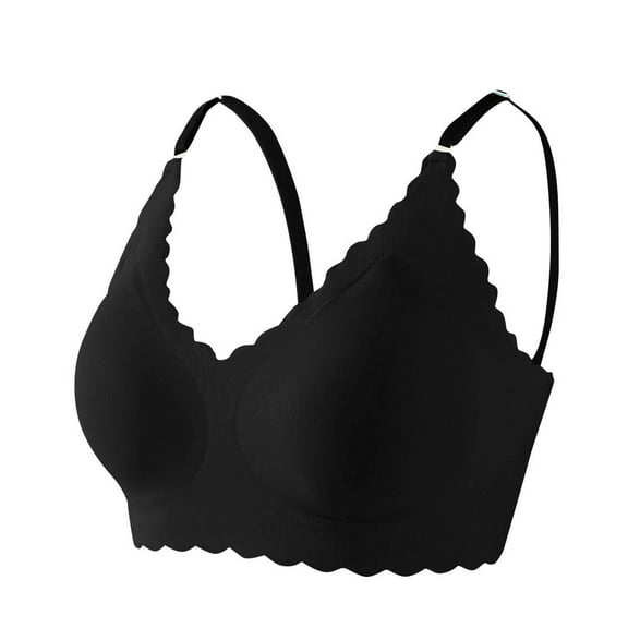 Admvng Women Bras Nursing Maternity Sleeping Underwear Large Size Large Cup No Underwear Daily Bra, Size S-2XL