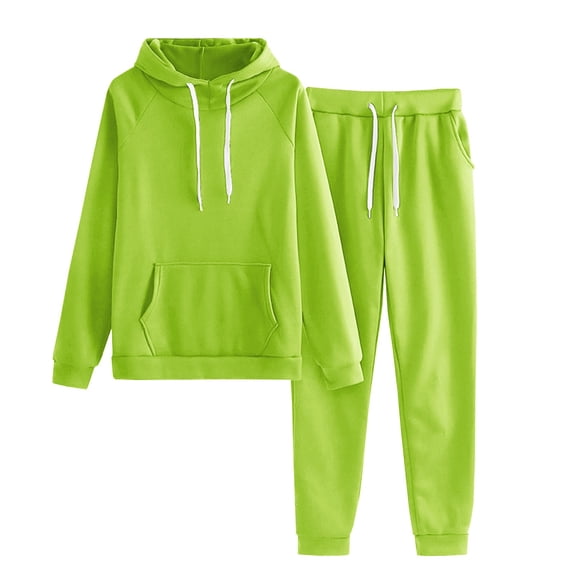 Admvng Women's 2 Piece Outfit Set Long Sleeve Top and Long Pants Casual Tracksuit Matching Suit