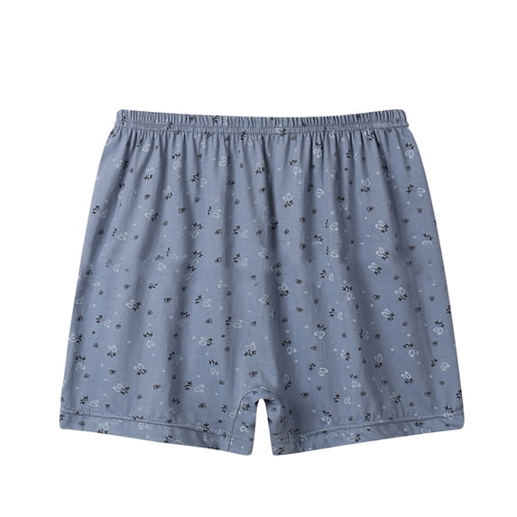 Admvng Women’s Boxer Sleep Shorts Plus Size Floral Print Elastic High Waist Cotton Home Underwear